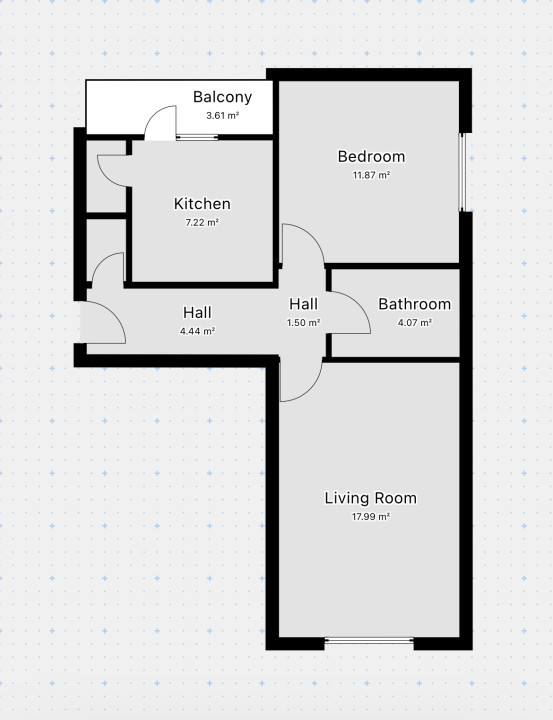 Apartament 2 camere | 52 mp | Între Lacuri
