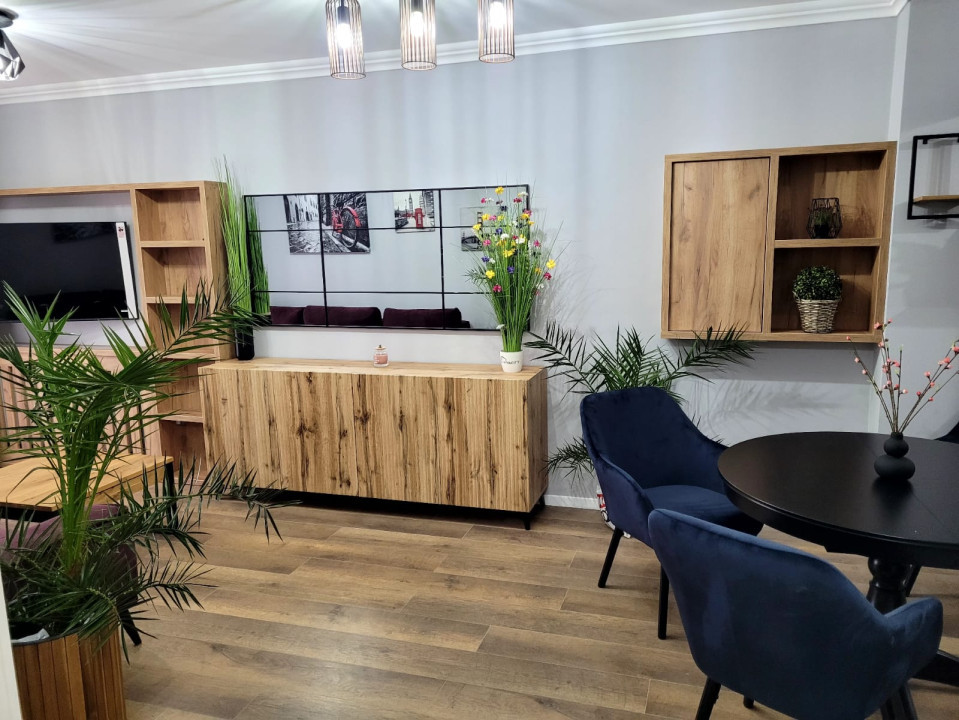 Apartament cu 2 camere ultramodern, cu gradina, în Viva City