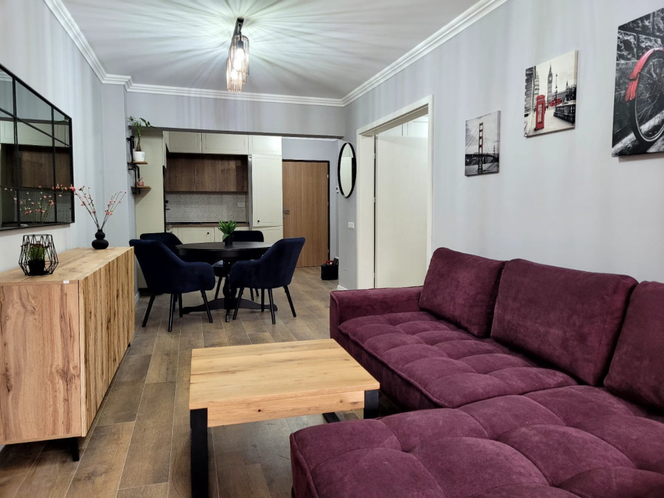 Apartament cu 2 camere ultramodern, cu gradina, în Viva City