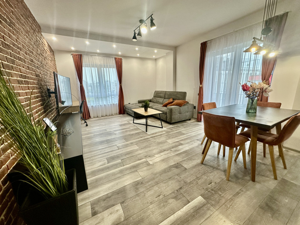 Apartament 2 camere de închiriat – Buna Ziua, 59 mp, parcare subterana