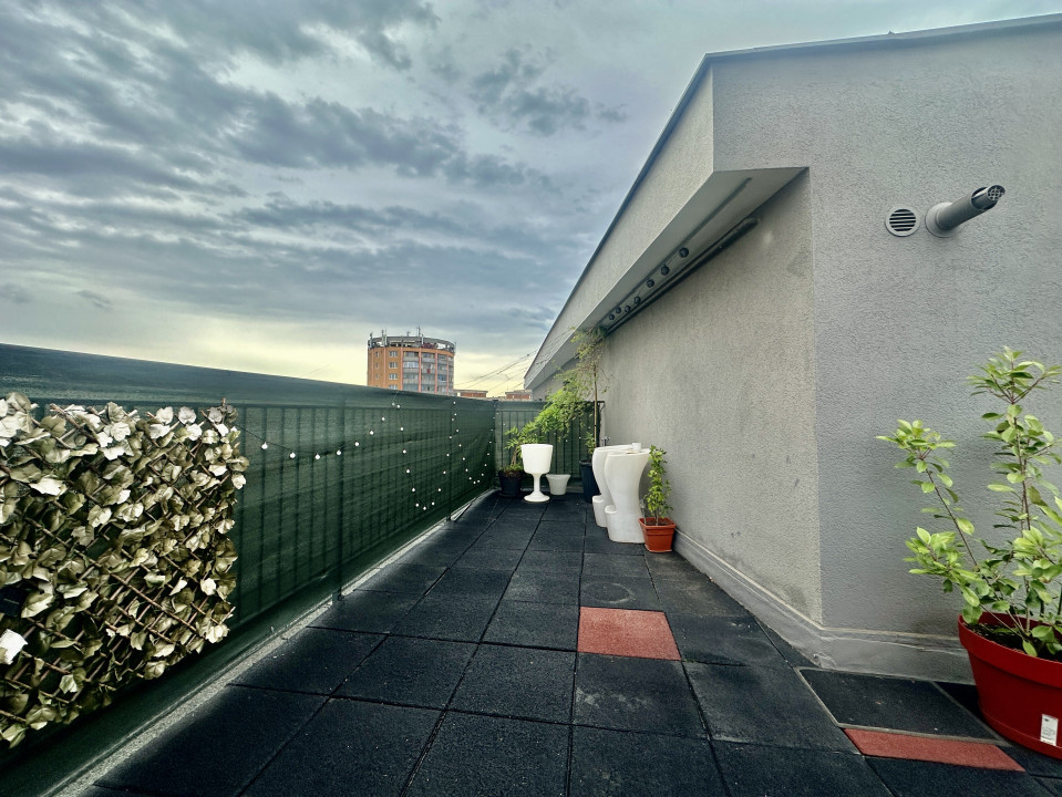 Apartament 2 camere + TERASĂ de 50 mp – în inima cartierului Mărăști, Cluj-Napoc