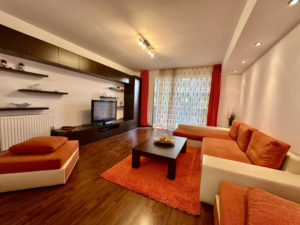 Apartament 2 camere mobilat – balcon 14 mp, boxă, lângă Grand Hotel Italia