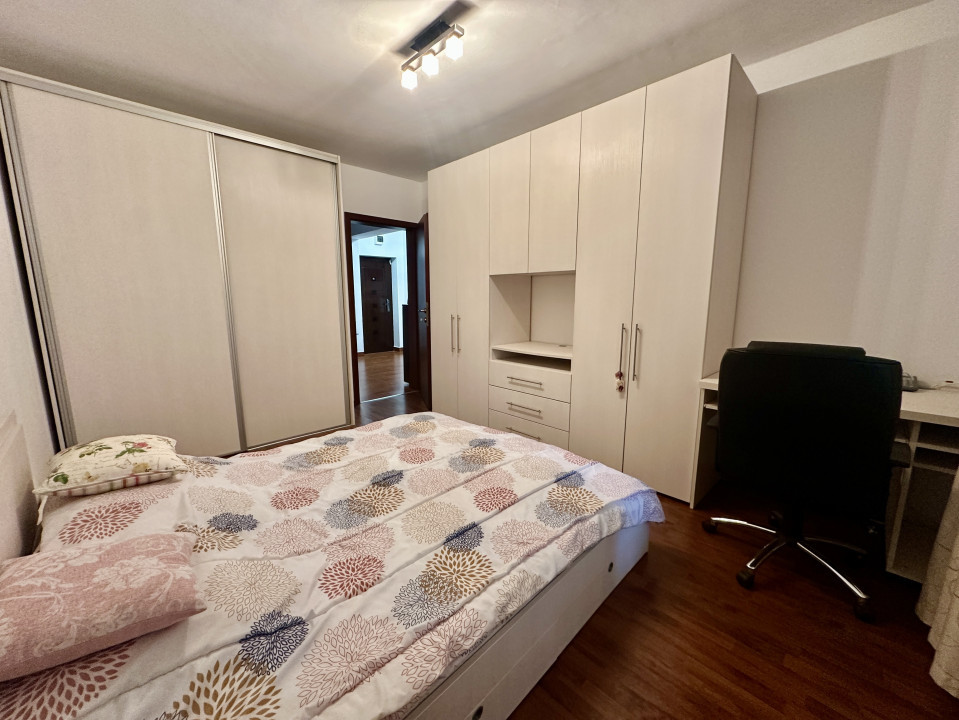 Apartament 2 camere mobilat – balcon 14 mp, boxă, lângă Grand Hotel Italia