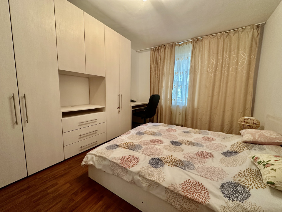 Apartament 2 camere mobilat – balcon 14 mp, boxă, lângă Grand Hotel Italia