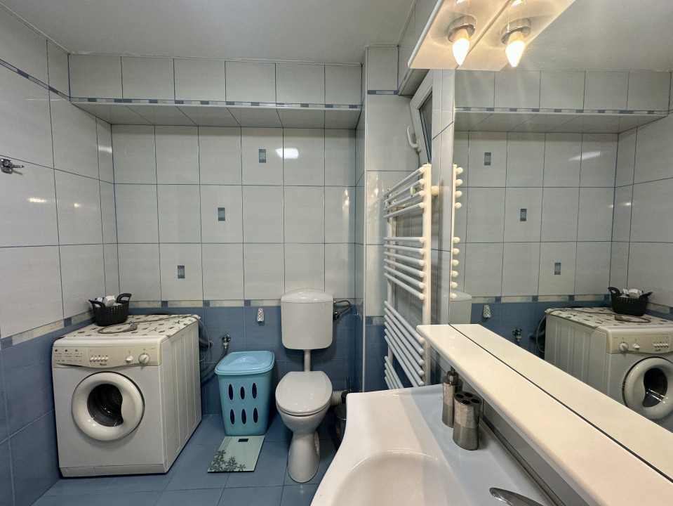 Apartament 2 camere mobilat – balcon 14 mp, boxă, lângă Grand Hotel Italia