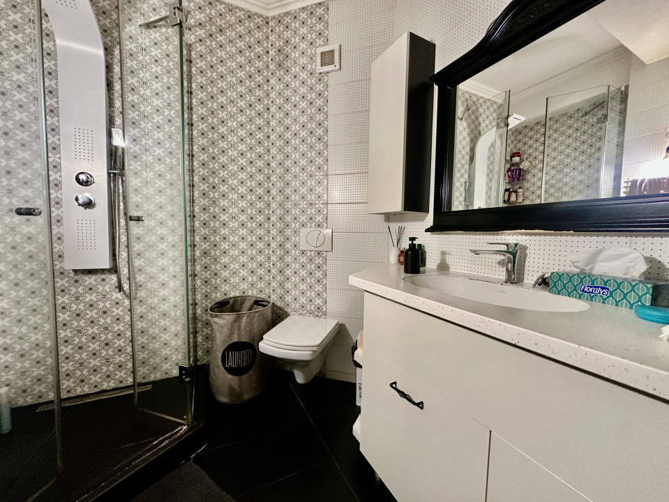 Apartament finisat și mobilat modern, cu parcare subterană – Mărăști, bloc nou